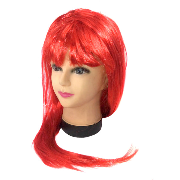 PELUCA LARGA 60CM 160GR ROJO