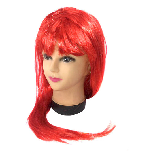 PELUCA LARGA 60CM 160GR ROJO