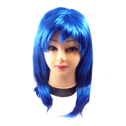 PELUCA MEDIANA 43CM 160GR AZUL REY