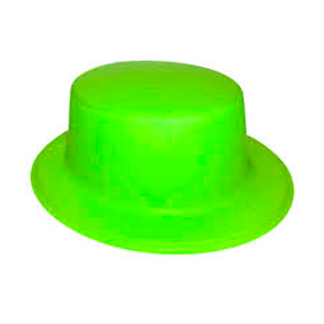 GORRO CHAPLIN CUADRADO FLUOR VERDE X1 UNI