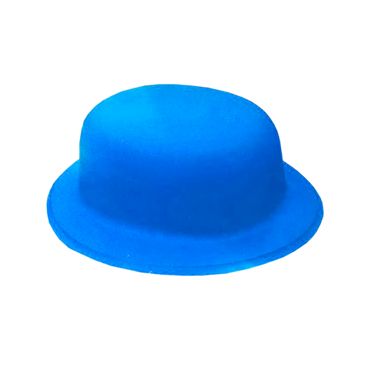 GORRO CHAPLIN REDONDO FLUOR AZUL X1 UNI