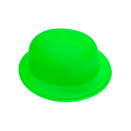 GORRO CHAPLIN REDONDO FLUOR VERDE X1 UNI
