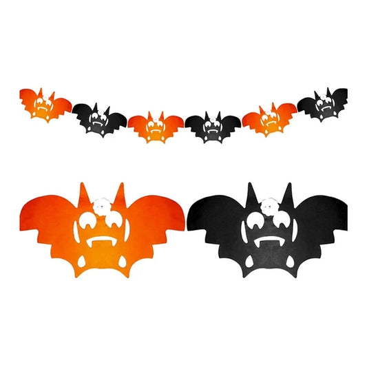 GUIRNALDA HALLOWEEN ALAS MURCIELAGOS 46CM