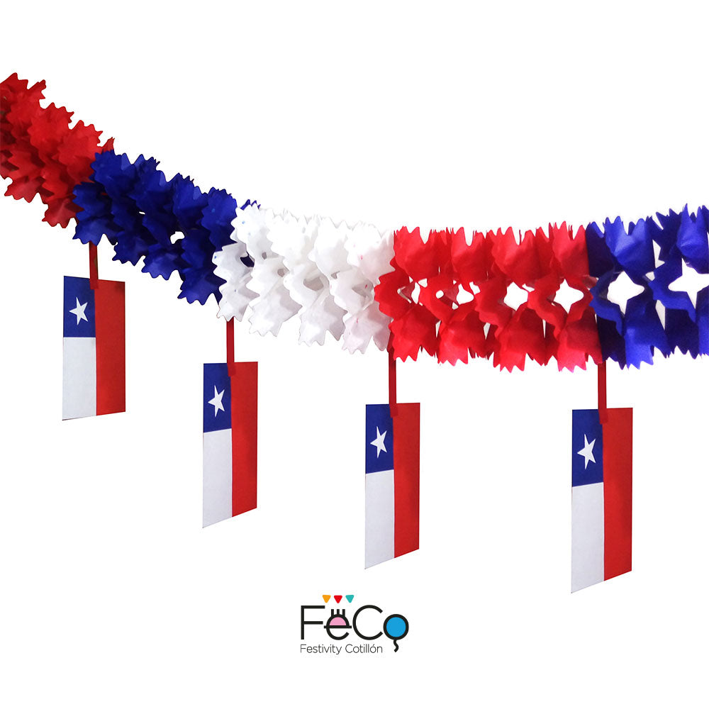 GUIRNALDA BANDERA 40CMX2M X1U