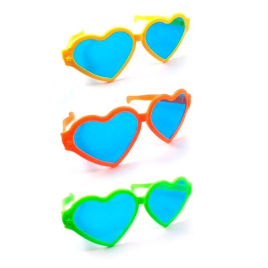 LENTES FLUOR GIGAN. CORAZON X5