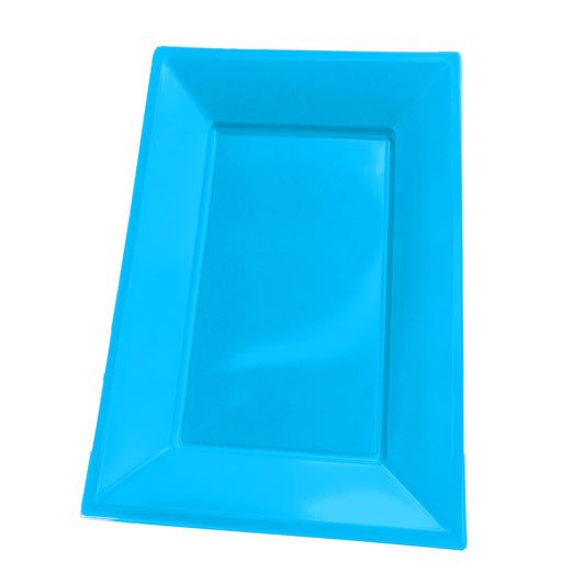 BANDEJA RECT GRANDE CELESTE X3 UNIDADES