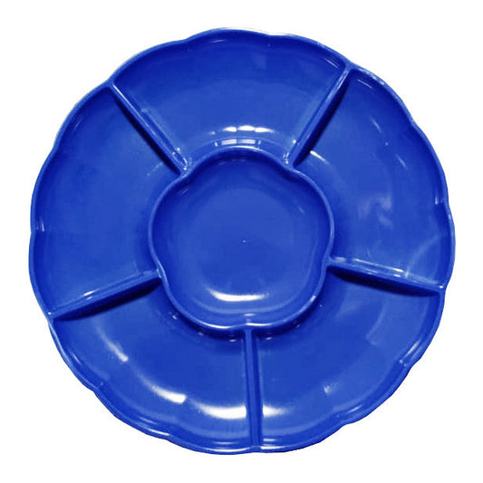 BANDEJA AZUL 6 ESPACIOS X3U