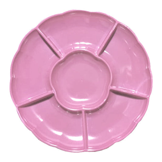 BANDEJA ROSA 6 ESPACIOS X3U