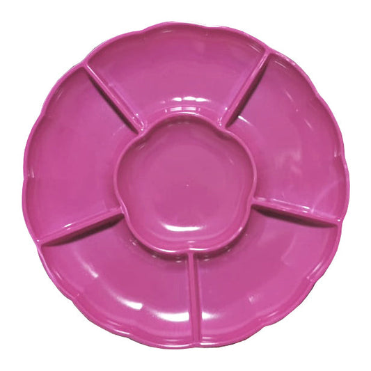BANDEJA FUCSIA 6 ESPACIOS X3U