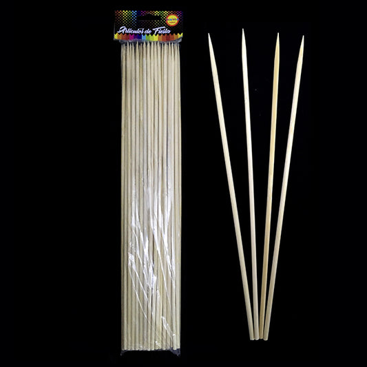 BROCHETAS ANCHAS 40CM X50U