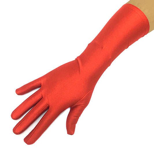 GUANTE LISO ROJO 34CM X1U