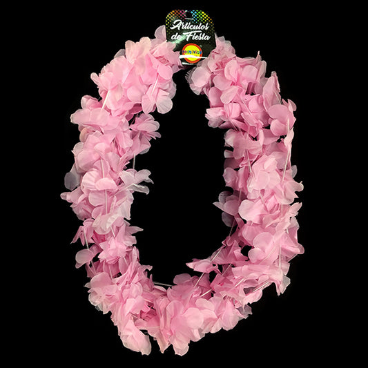 COLLAR FLOR ROSADO X6U