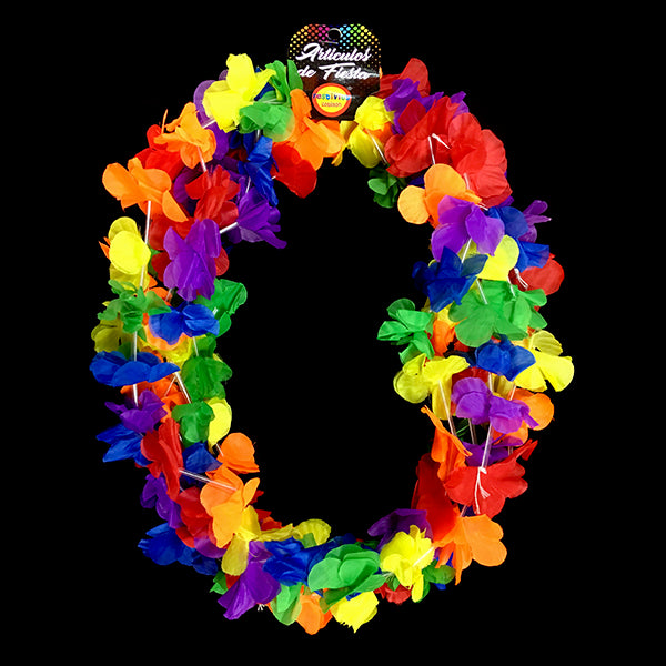 COLLAR FLOR LISO SURTIDO X6U