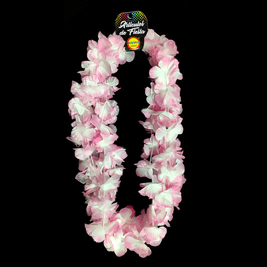 COLLAR FLOR ROSADO/BLANCO X6U