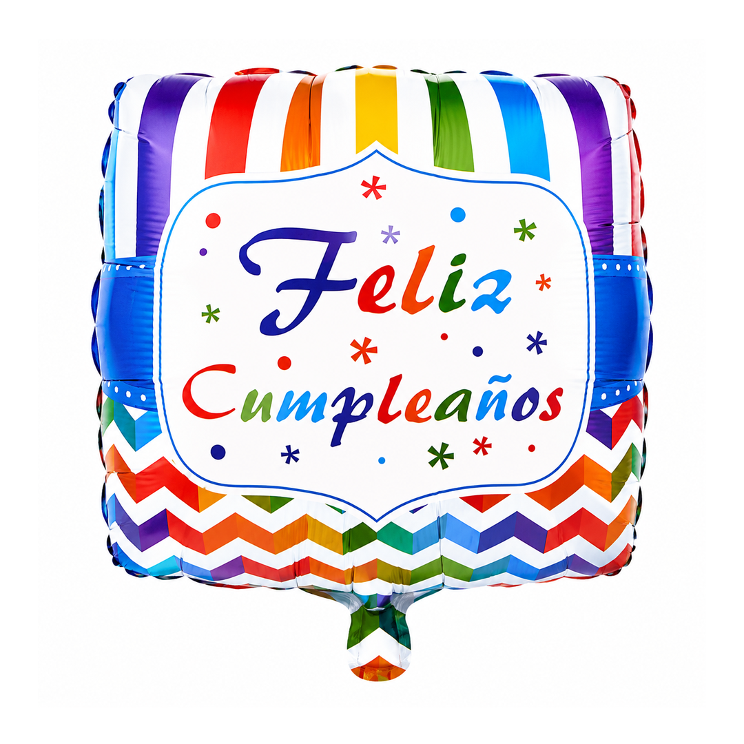 GLOBO METALICO CUADRADO F.C. ESTRELLA 18'