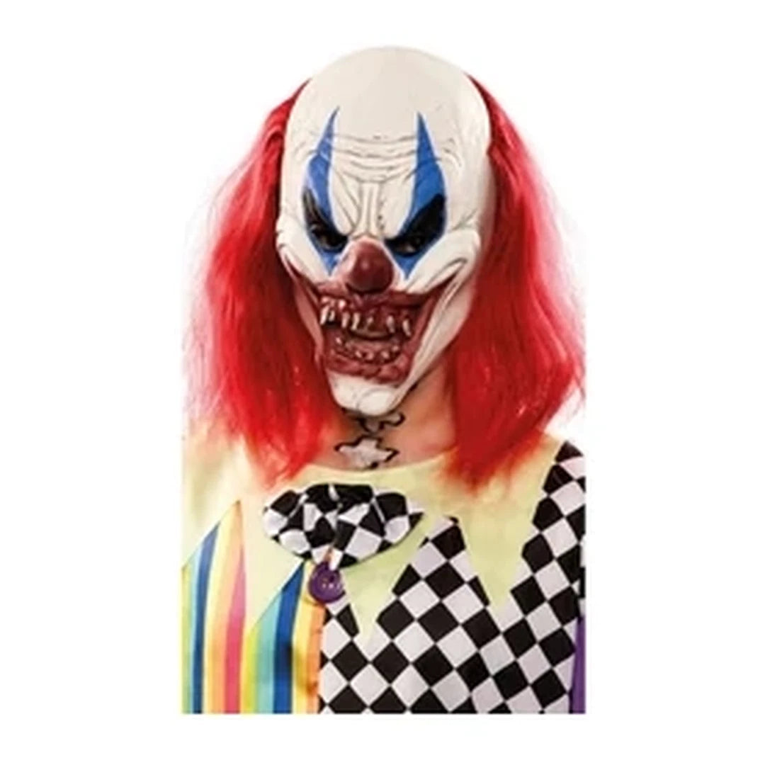 MASCARA LATEX PAYASO SATANICO X1 UNI