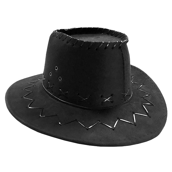 SOMBRERO VAQUERO NIÑO NEGRO X1U