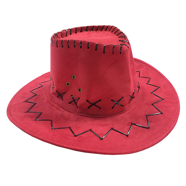 SOMBRERO VAQUERO ROJO NIÑO X1U