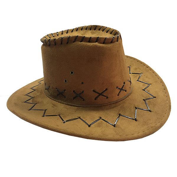 SOMBRERO VAQUERO NIÑO CAFE OSCURO X1U