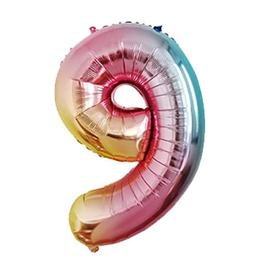 GLOBO 32" N°9 TORNASOL