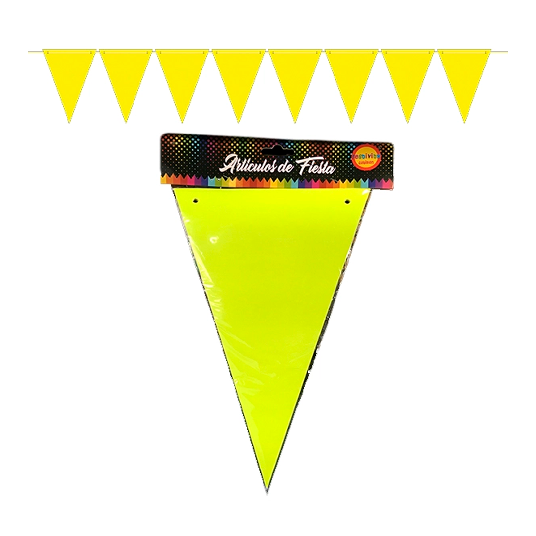 BANDERIN FLUOR AMARILLO 5M