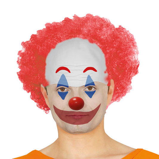 PELUCA PAYASO LOCO ROJO FESTIVITY