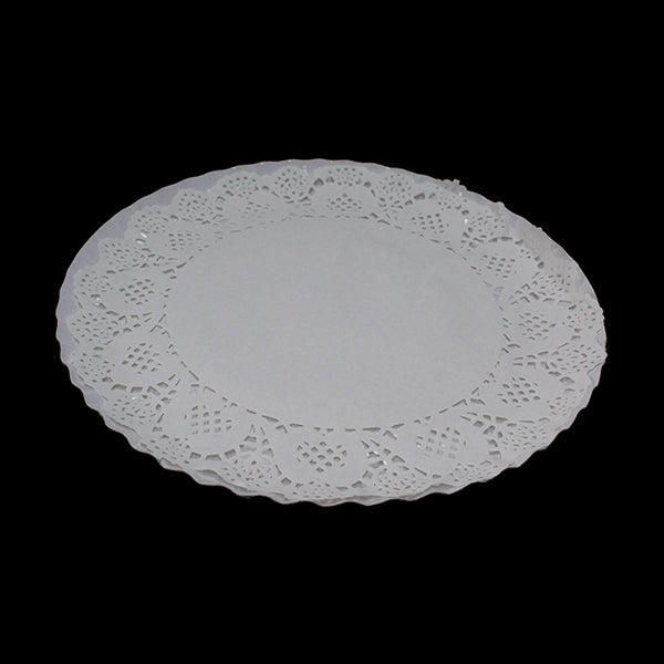 BANDEJA REDONDA BLONDA 30CM BLANCA X1U
