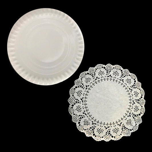 BANDEJA REDONDA BLONDA 33CM BLANCO X1U