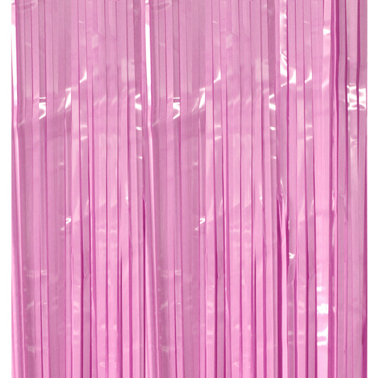 CORTINA PASTEL ROSADO 1X2M X1U