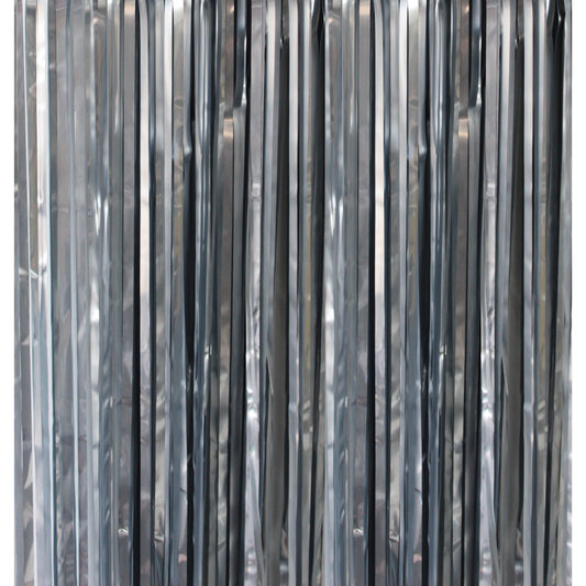 CORTINA METALICA CHROME PLATEADO 1X2M X1U