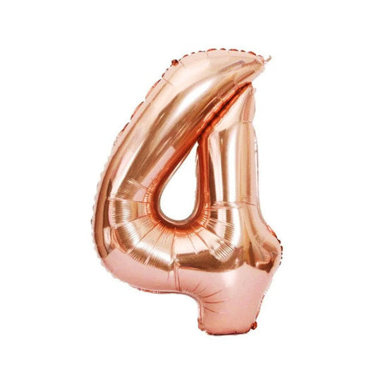 GLOBO 32" N°4 ROSEGOLD