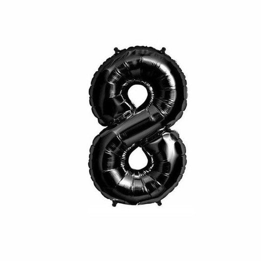 GLOBO 32" N°8 NEGRO