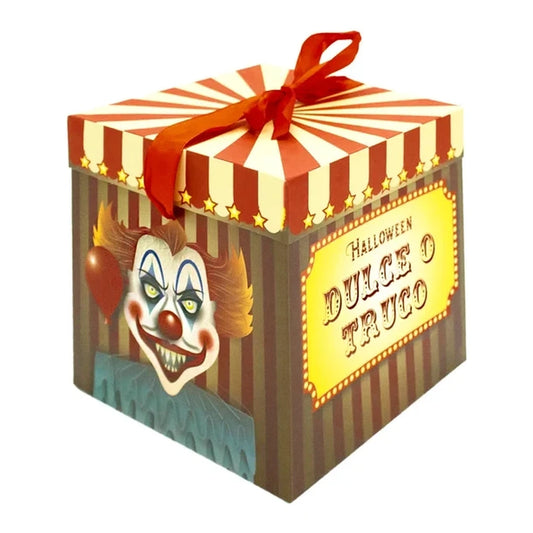 CAJA PLEGABLE GRANDE 22X22 DULCE O TRUCO