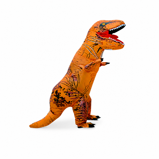 TRAJE ADULTO INFLABLE DINO 160-190CM X1U