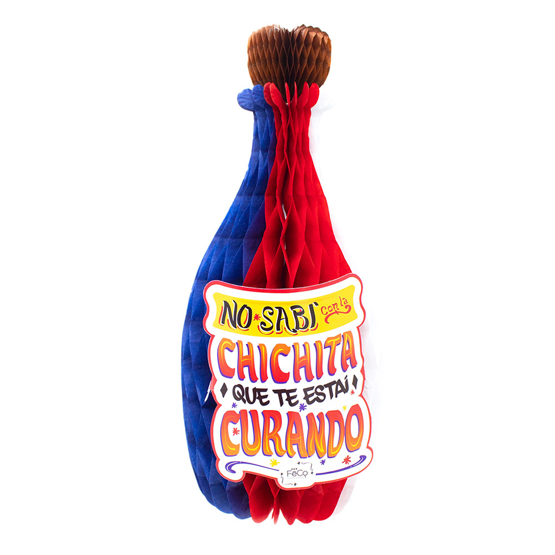 ADORNO 18 A LA CHILENA BOTELLA X1U