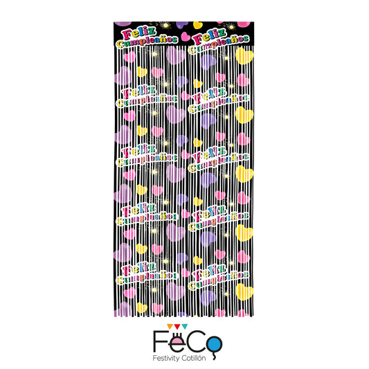 CORTINA METALICA FC CORAZONES 1X2M X1U