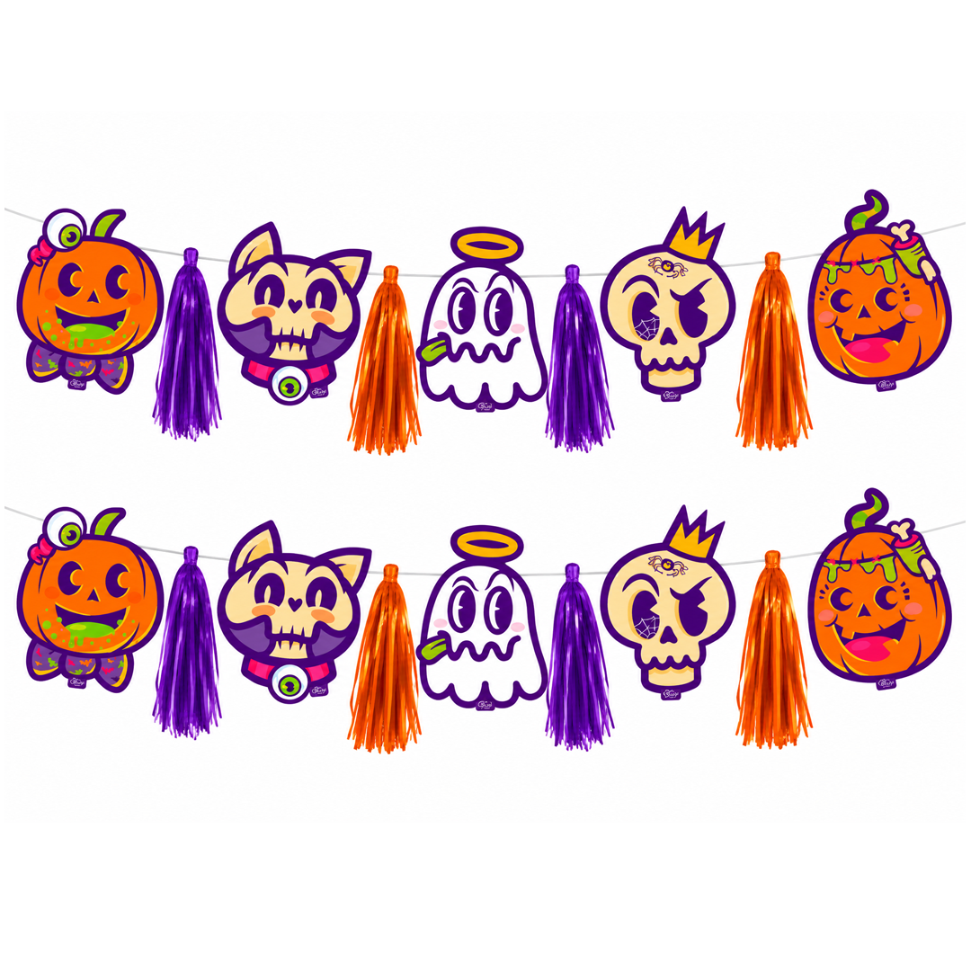 GUIRNALDA HALLOWEEN MIX X2.5M X1U