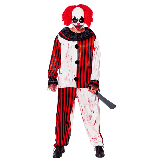 TRAJE PAYASO RAYAS - DIFERENTES TALLAS