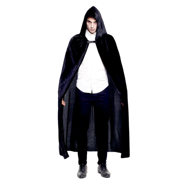 CAPA TERCIOPELO CAPUCHA NEGRA