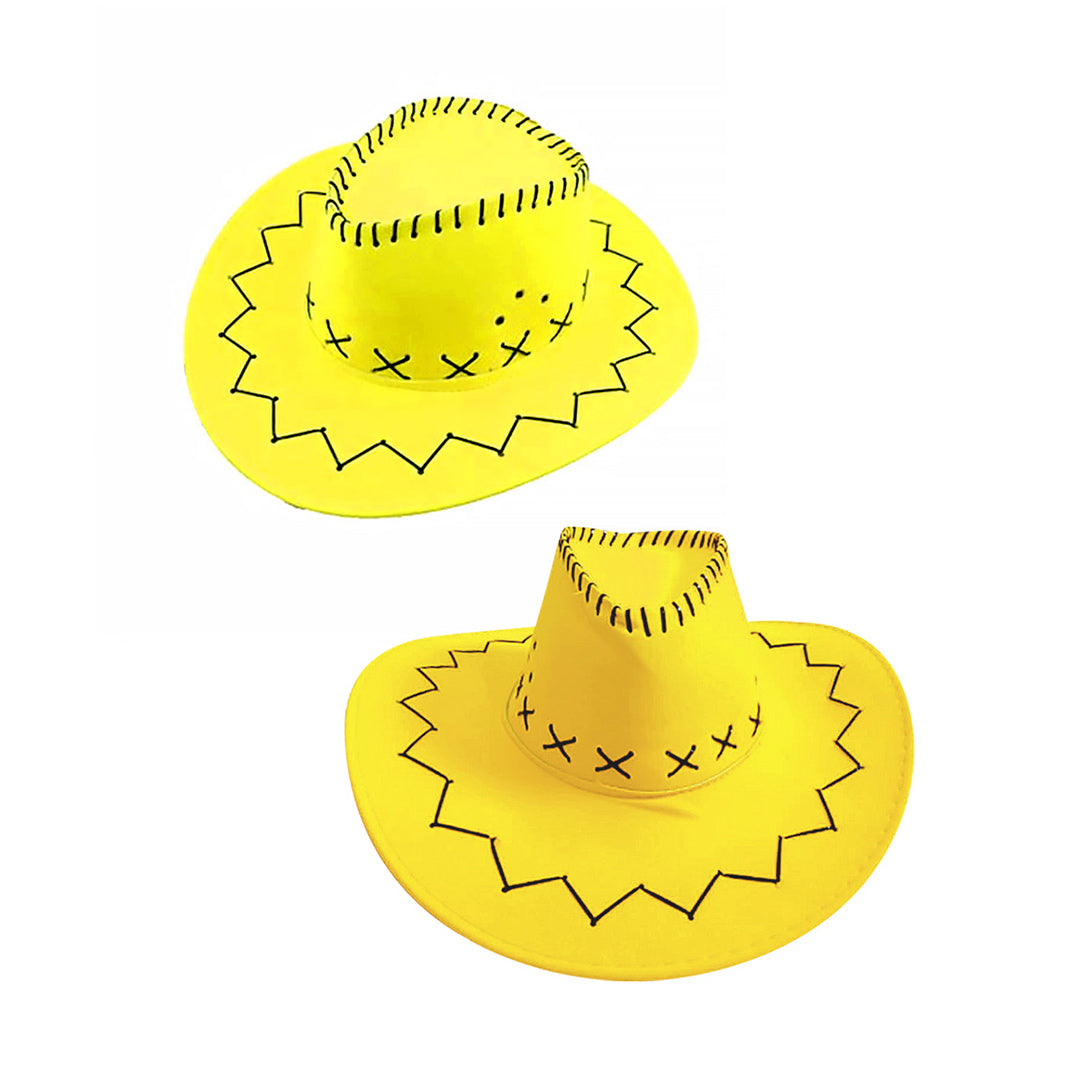 SOMBRERO VAQUERO FLUOR AMARILLO X1U