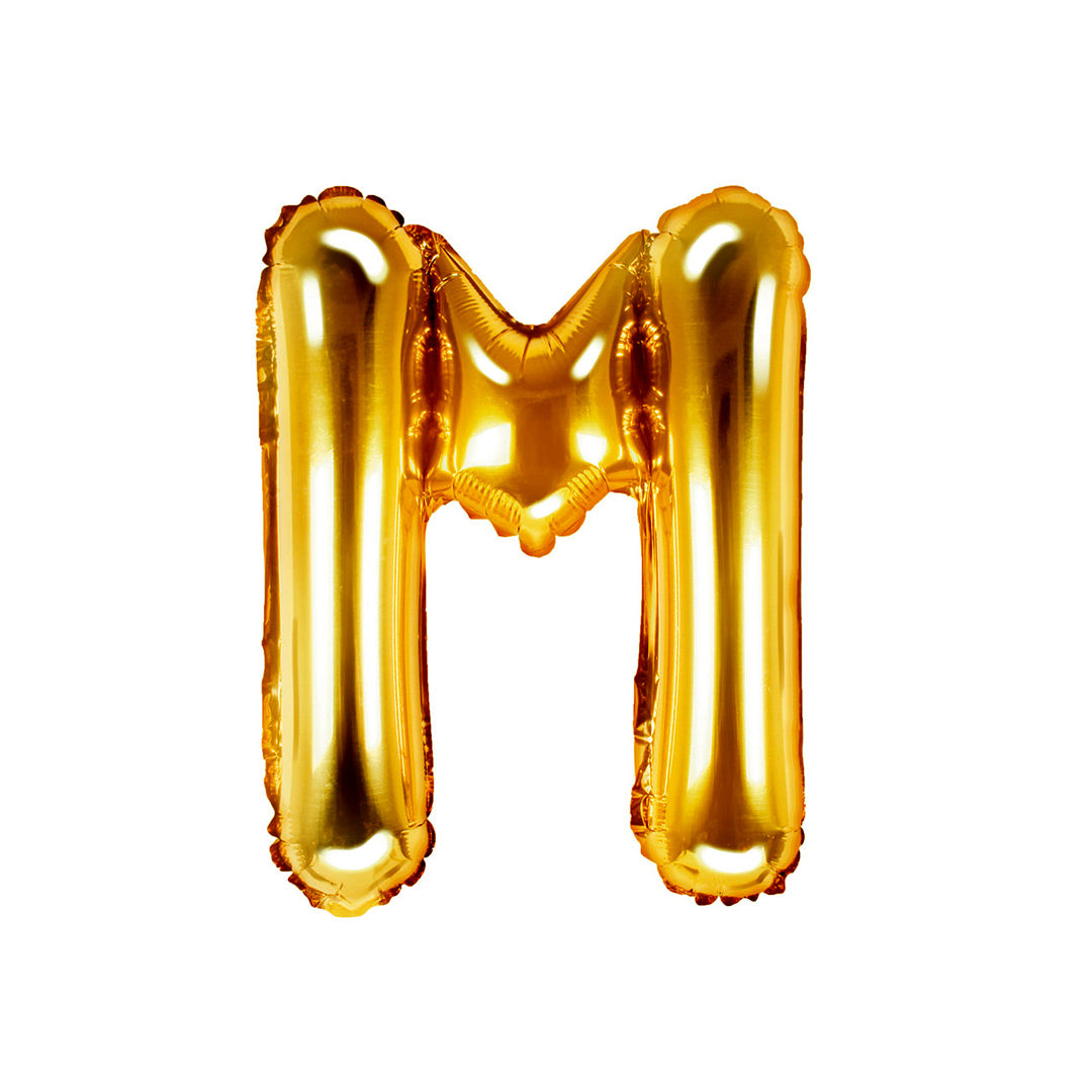 GLOBO METALICO 16" 40CM DORADO M