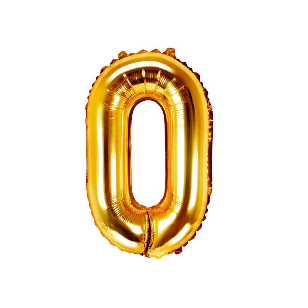 GLOBO METALICO 16" 40CM DORADO O