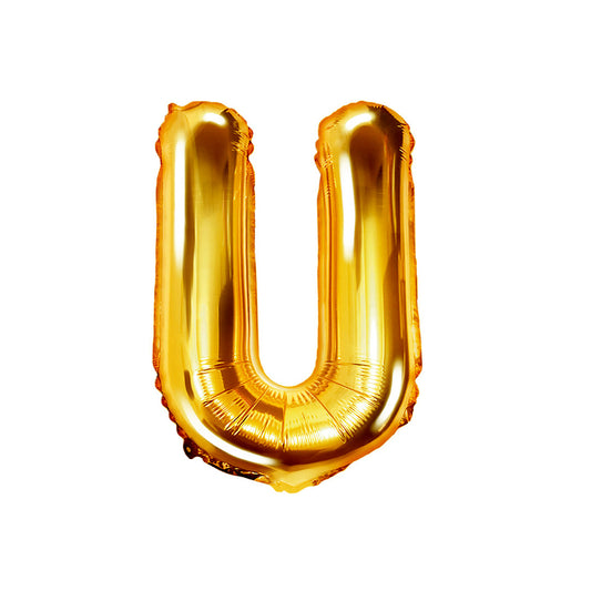 GLOBO METALICO 16" 40CM DORADO U
