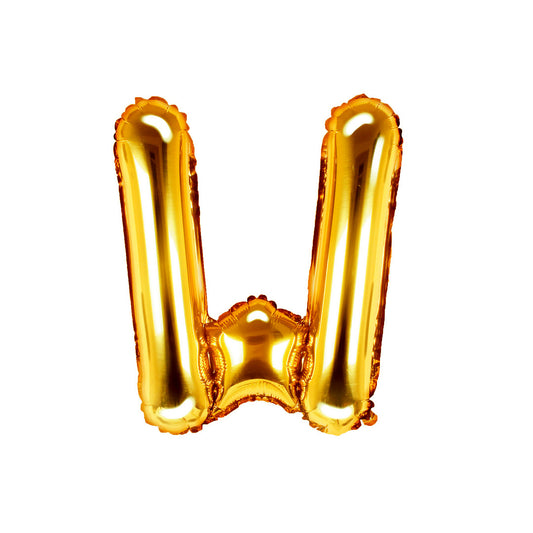 GLOBO METALICO 16" 40CM DORADO W