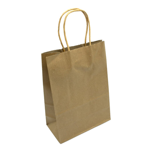 BOLSA DE REGALO KRAFT 22X27X11 X6U