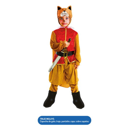 TRAJE GATO CON BOTAS 10-12