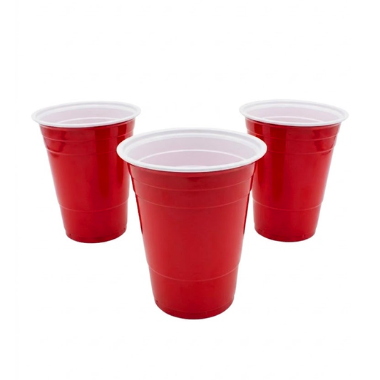 VASOS ROJOS 500ML X25U