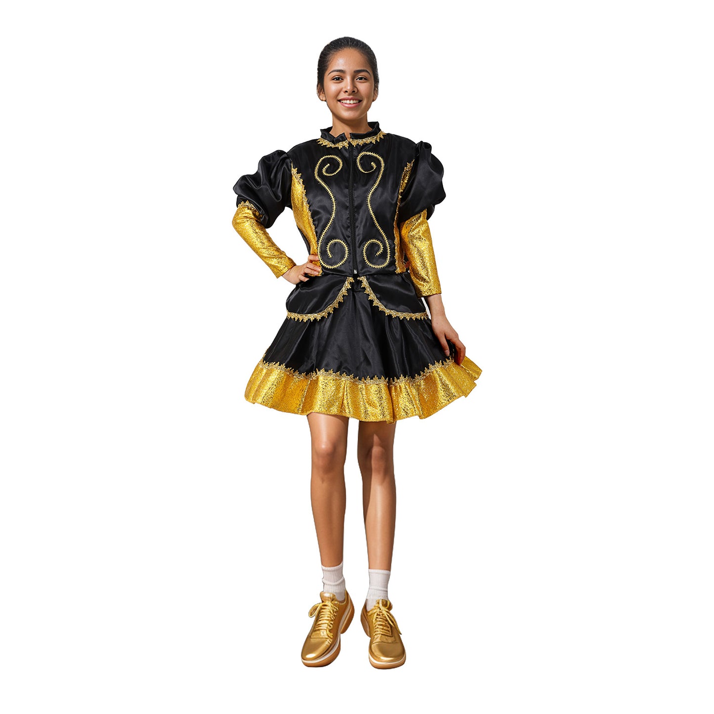 TRAJE CAPORAL MUJER L NEGRO