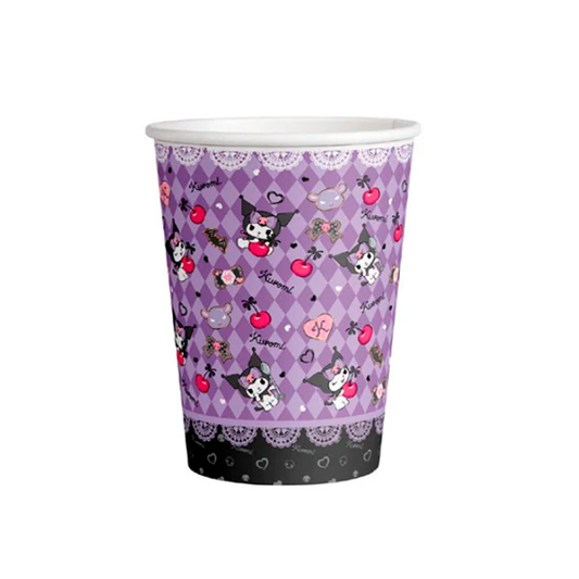 VASOS POLIPAPEL KUROMI X6U