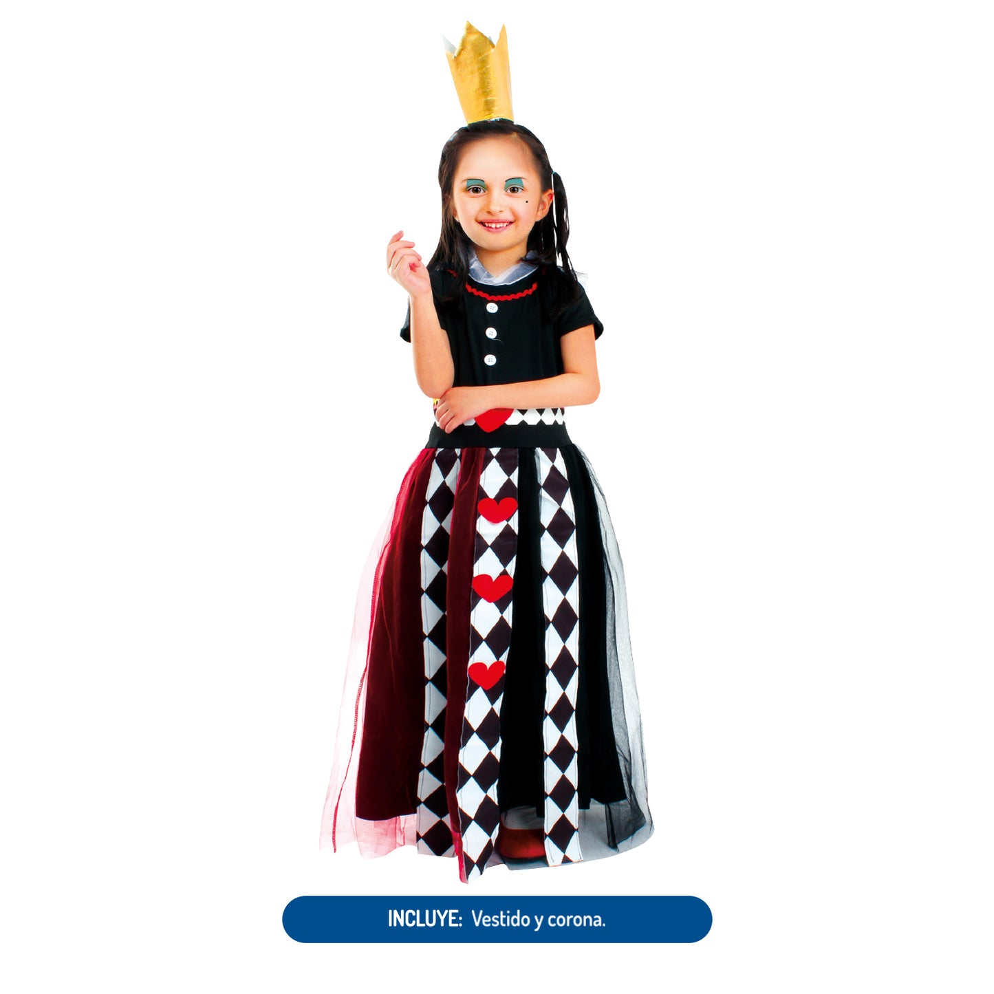 TRAJE REINA CORAZON 10-12
